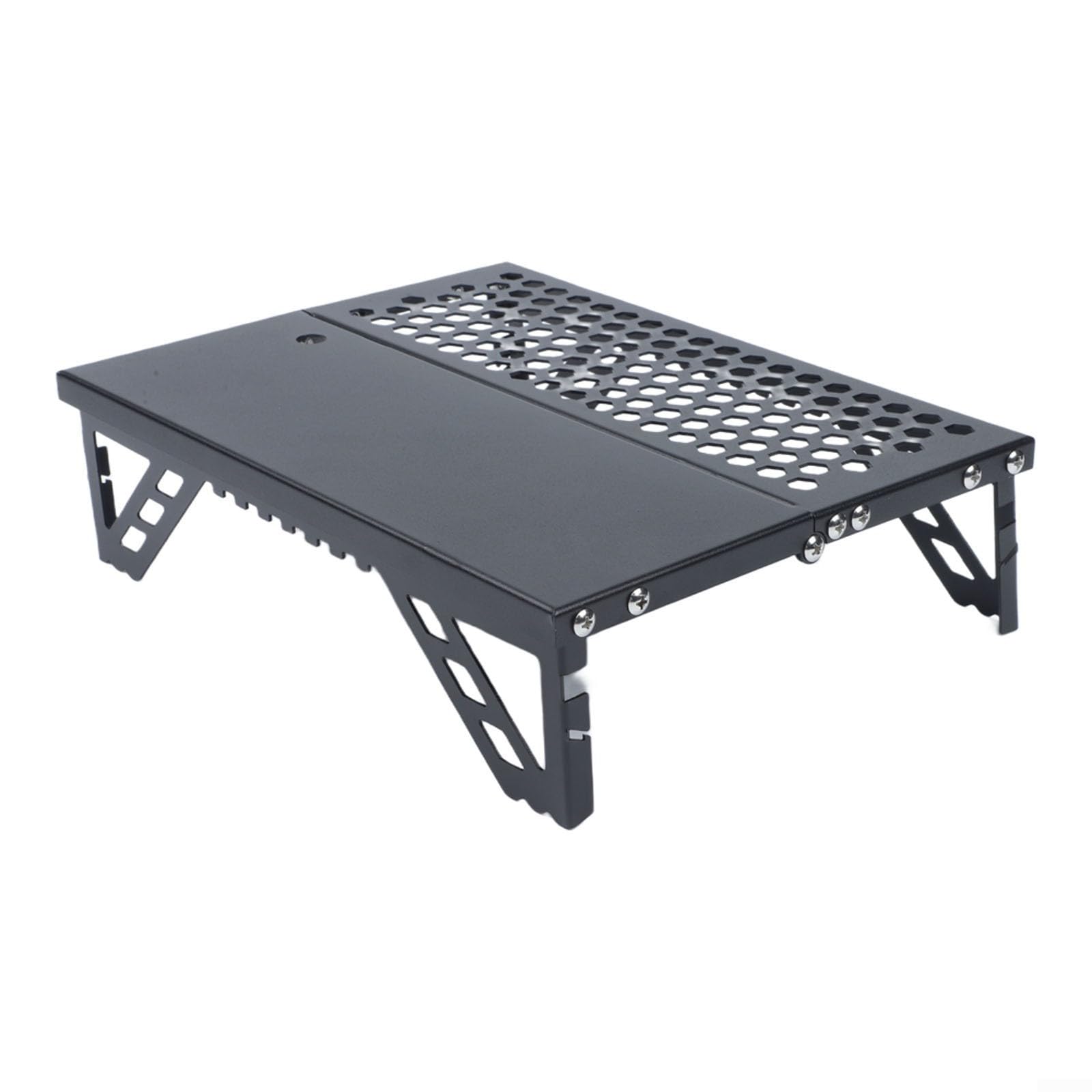 Drawup for mini Collapsible Camping Table Lightweight Outdoor Utility Desk - Aluminium Foldable for bistro Table 26.3x20cm