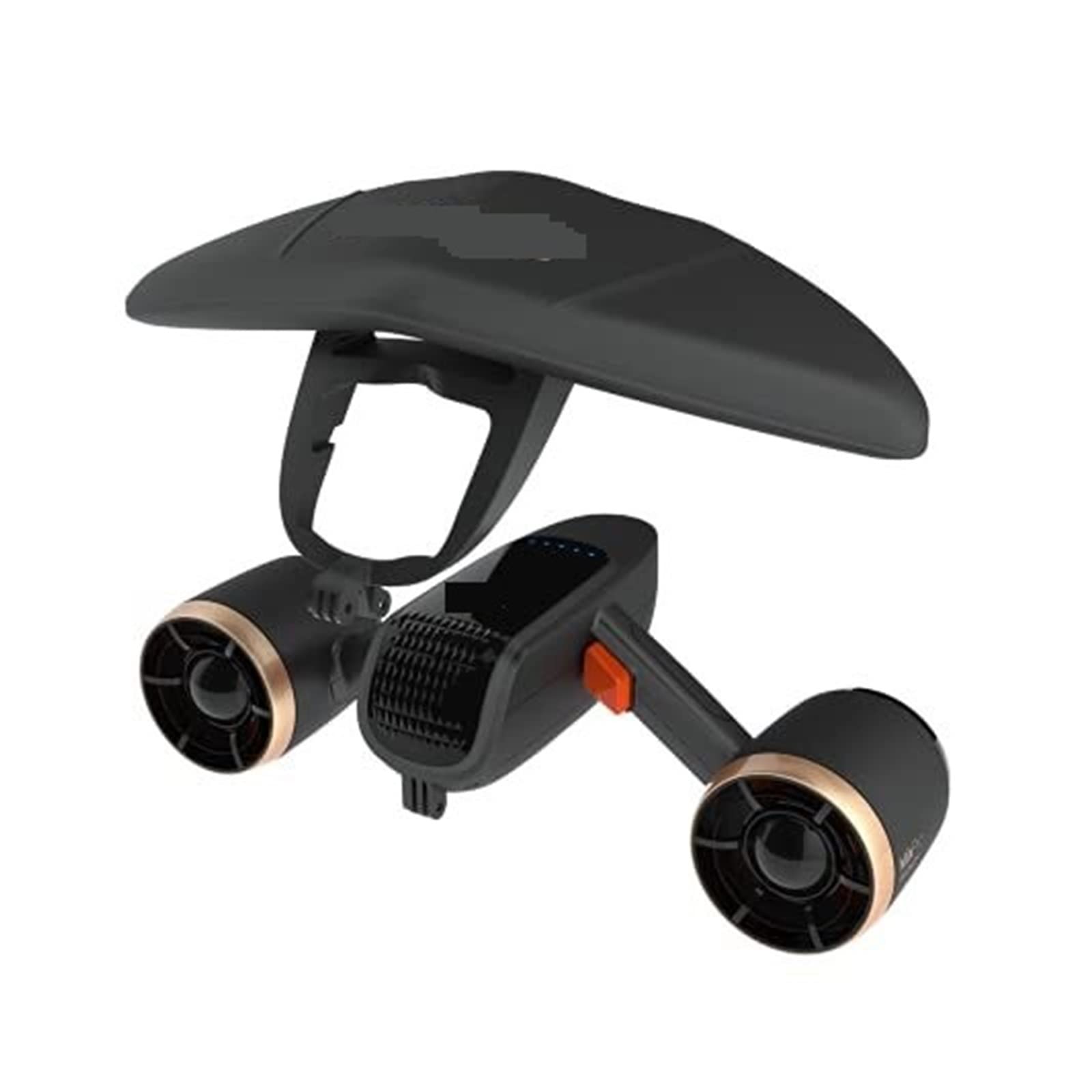 Mthckxjbsuz Nero Underwater Propeller, Underwater Sea Scooter 4.3Mph Dual Motor 40M Dive 60Mins Diving Equipment For Swimming Pool(Nero)