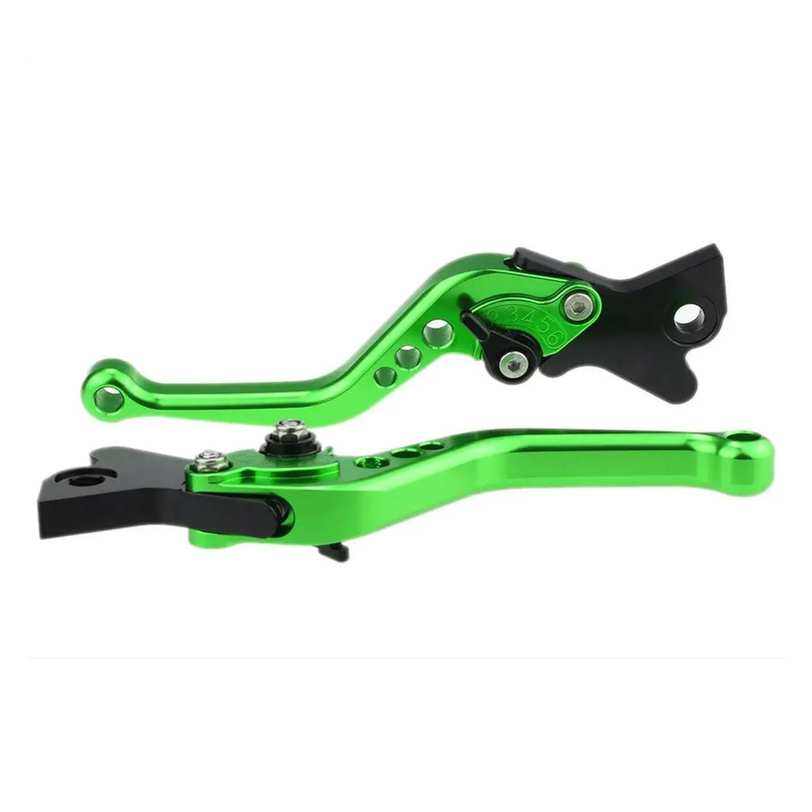 SHUZHAO for Magna V30 VF500 1984-1985 Adjustable 3D Brake Clutch Lever(147mm Green)
