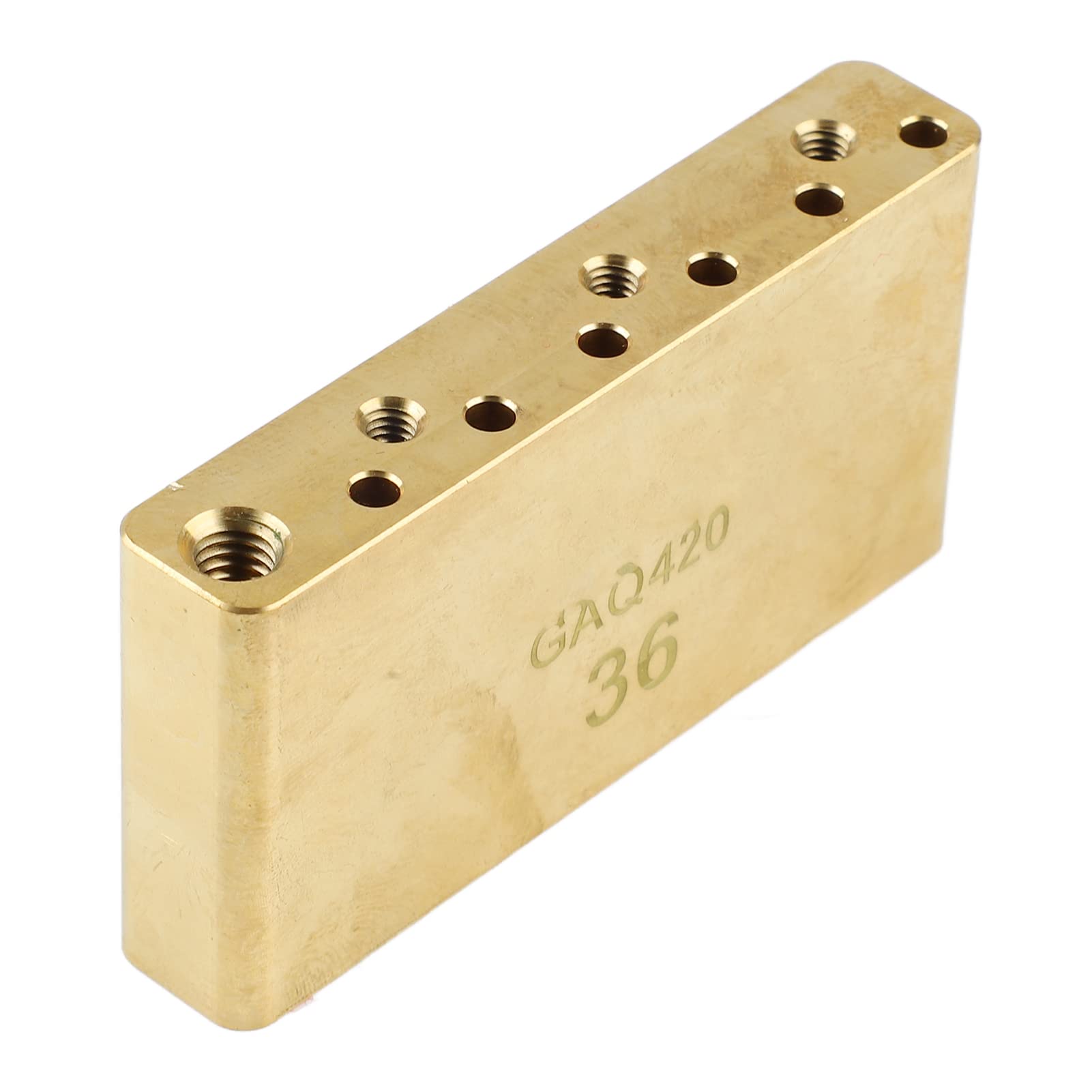 Bloque de Trmolo de Latn para Guitarra, Bloque de Trmolo de Latn Macizo, Reemplazo de Estndar para Puente de Guitarra Elctrica