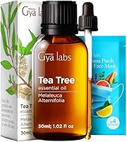 Gya Labs Australian Tea Tree Essential Oil for Skin & Hair - Natural Tea Tree Oil for Face, Scalp, Toenails & Piercings (30 ml)
