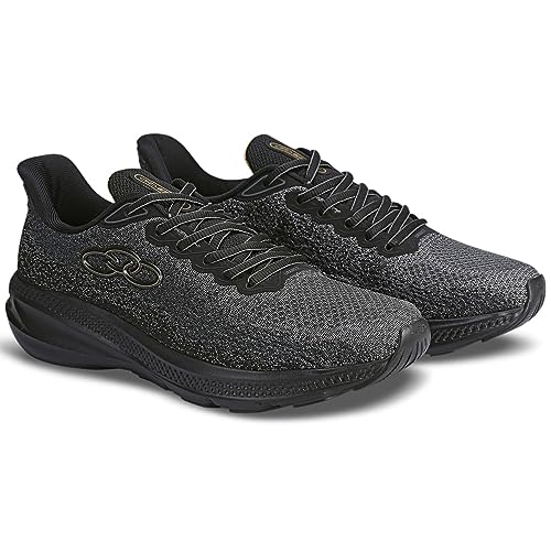 Tênis Olympikus URANO 2 Masculino, Chumbo/Preto, 40