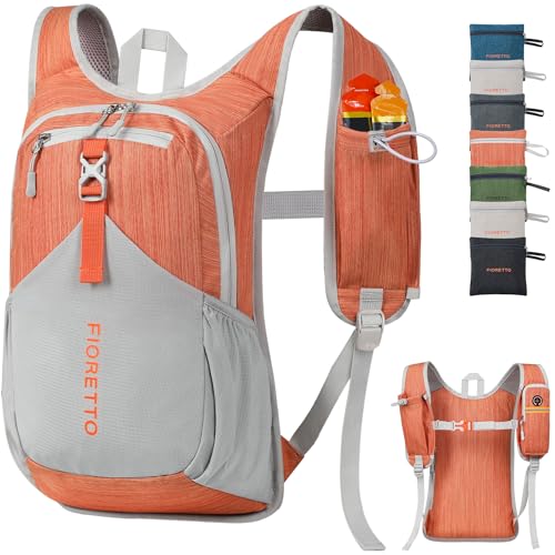 FIORETTO 10L Lightweight Packable Hiking Backpack Small Foldable Daypack for Women Men Compact...