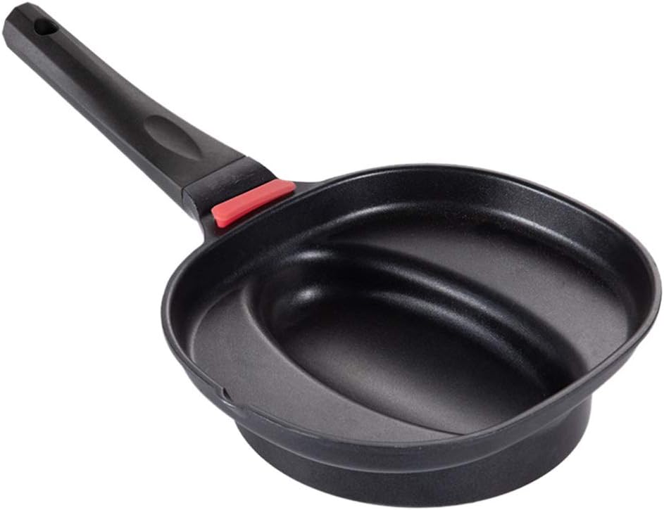 Egg Skillet Omelette Egg Pan Non- Stick Frying Pan Divided Frying Grill Pan Breakfast Pan Egg Cooker Pan Omelet Cooker Griddle Stovetop Griddle Wok