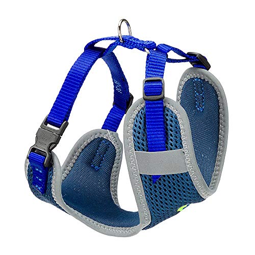 Ferplast Small Dog Harness NIKITA XS, Breathable Cat Harness, Padded and Adjustable, Easy to Wear, Reflective Edges