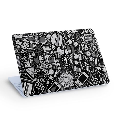 Image of Laptop Skin /Sticker /Cover Bubble-Free| Laminated| Removable| HD Quality Sticker for Laptops Upto 15.6 Inches Compatible with Hp /Dell /Acer /Lenovo /Asus etc.(Illustrations-225)