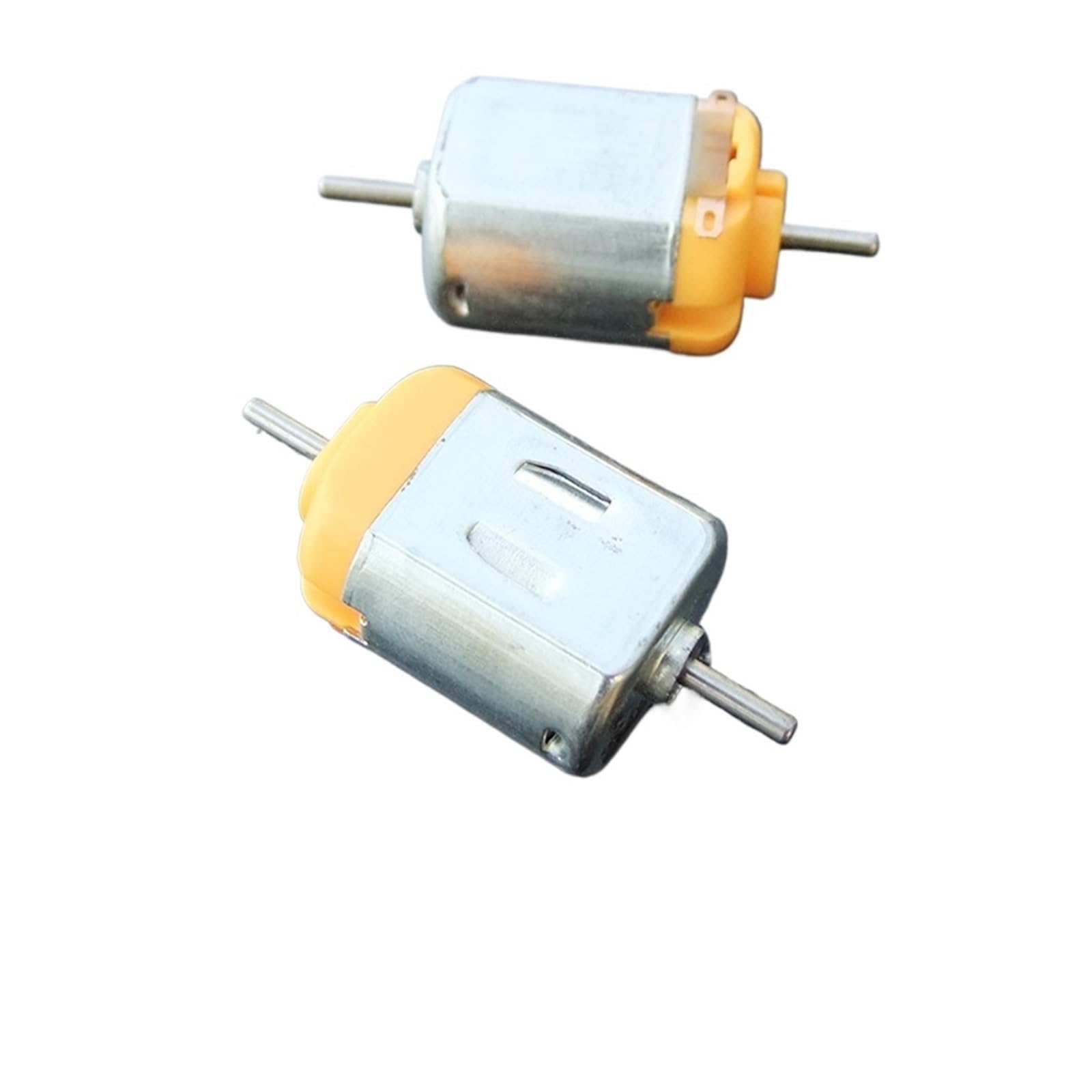 BKGWCSOR DC 1.5-6V 130 Double Output Shaft electronic starter 3V 11000RPM High Speed 15mm*20mm for Hobby Smart Robot RC Car