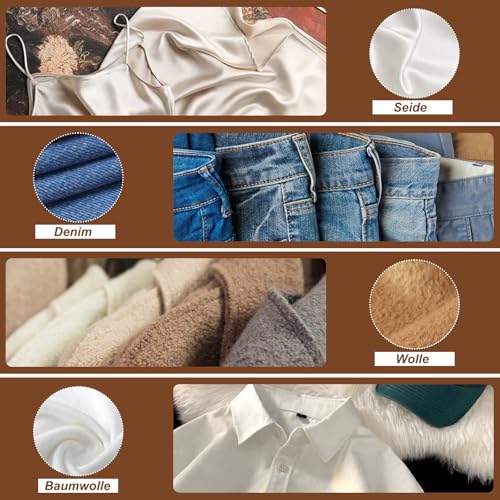 Wamkon 100 x 200 cm breit Bügelvlies, Weiß aufbügelbare Vlies Einlagestoff in Leichter Stärke (30g/m²) zum Nähen, Quilten, Basteln, Schneidern