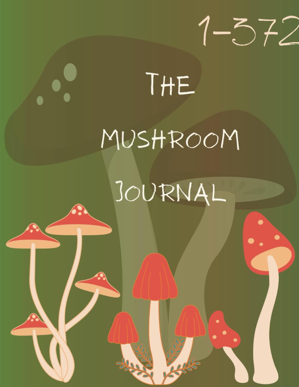 The Mushroom Journal - Carnet de cueillette de champignons format A5 couverture rigide