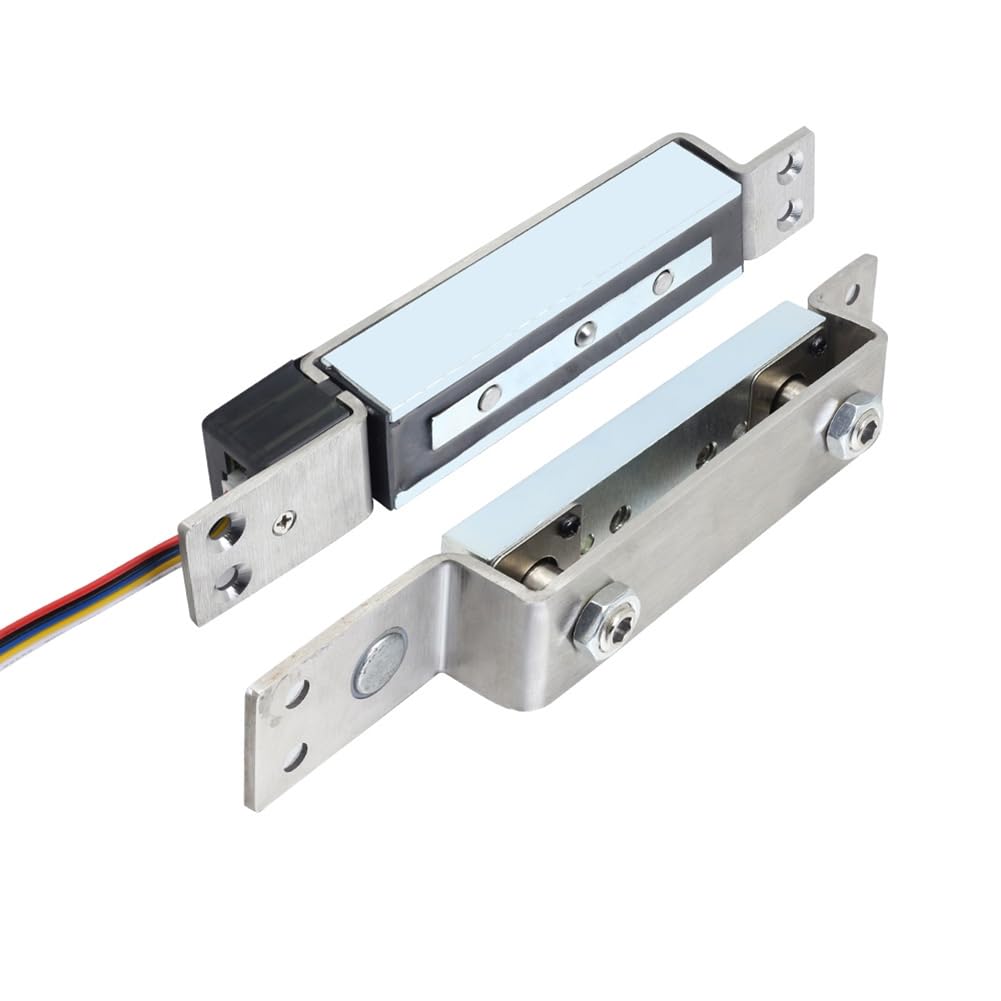 Cerradura Electromagnética de Corte Integrada. Cerradura Magnética Eléctrica Oculta con Retardo de Tiempo para Sistemas de Control de Acceso.