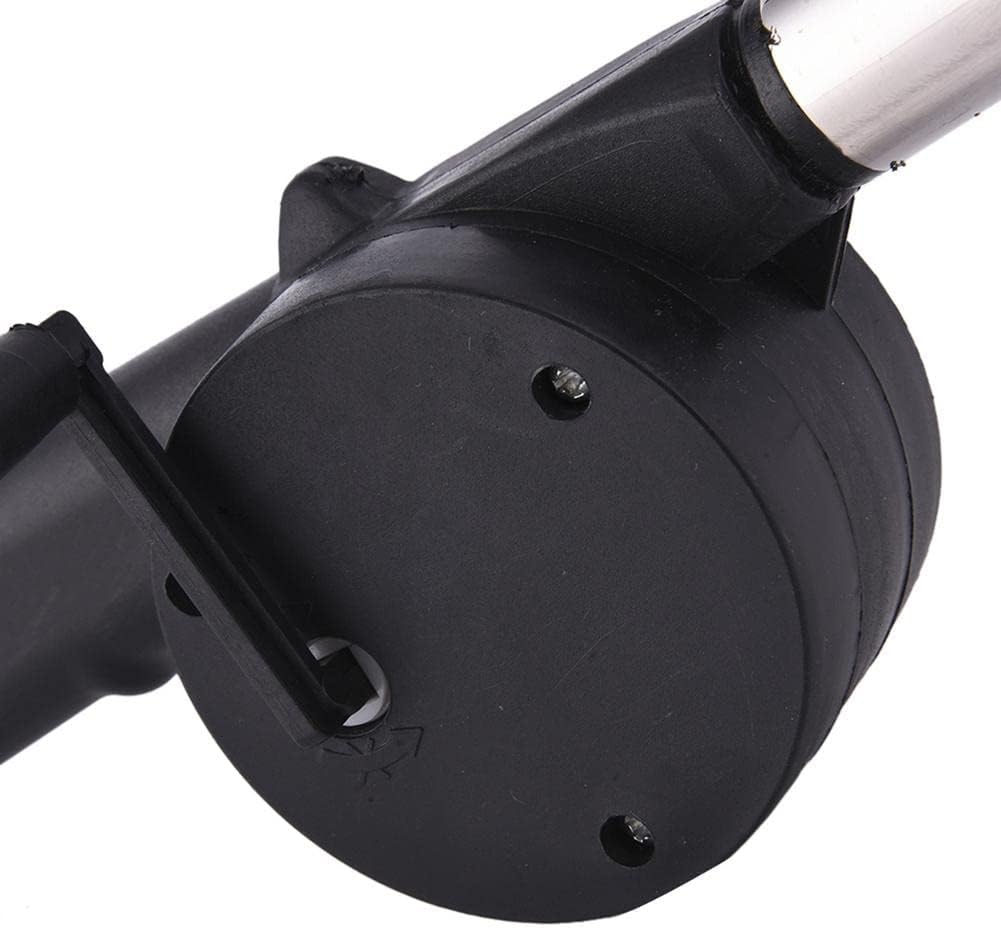 Hand Crank Fan Air Blower -Portable Outdoor Cooking BBQ Manual Air Blower Grill Picnic Camping Stove Accessories