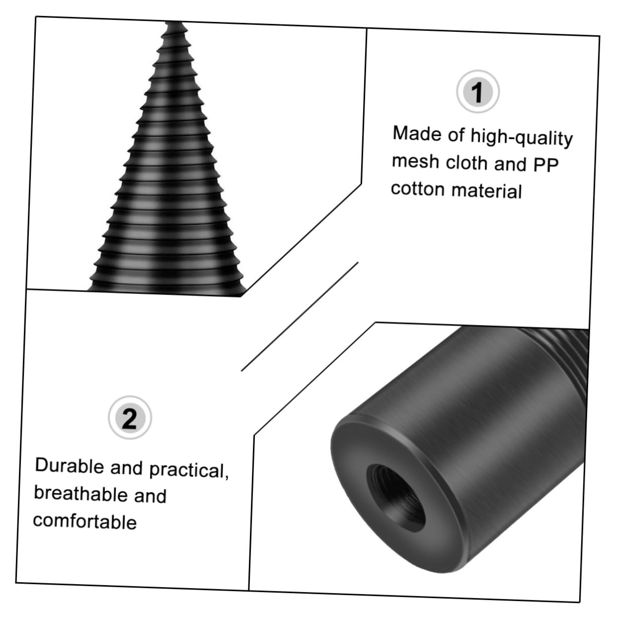 UPKOCH Brocas Para Cortar Herramienta Para Trabajar Madera Broca Cónica Robusto y Duradero