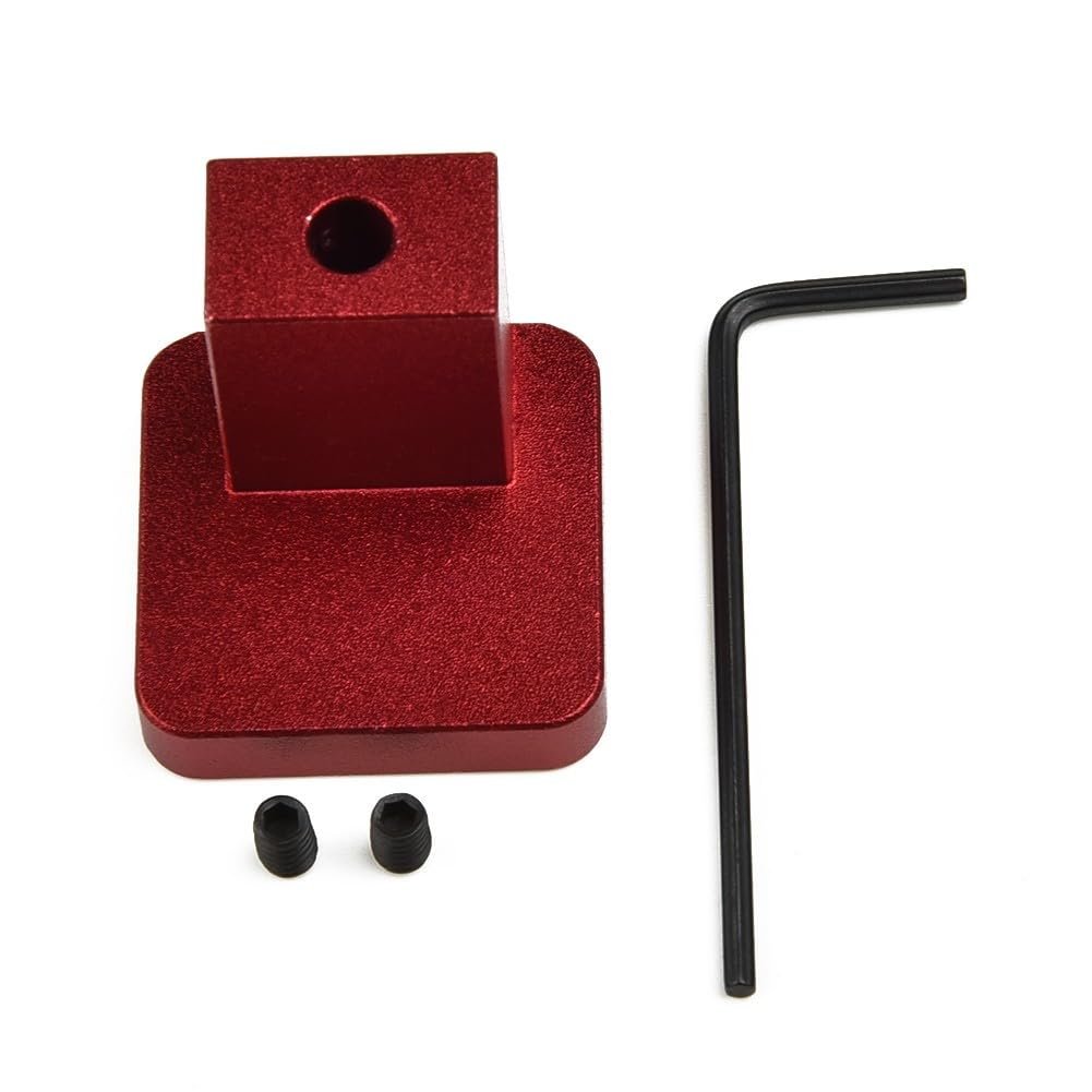 Motorhauben-Öffner Kit für Honda Civic CR-V Element Ridgeline | Lenkhebelverriegelung mit Lasermuster | Passend für Modelle 1996-2014 | Rot