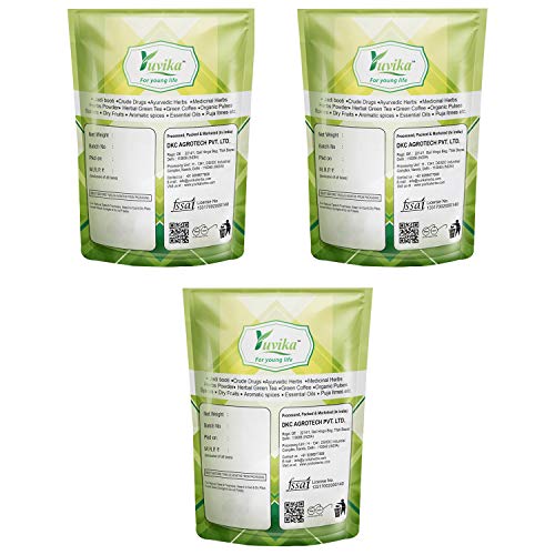 Image of YUVIKA Combo Pack Akarkara Powder (100 Grams)-Bidharikand Safed Powder (100 Grams)- Mastangi (10 Grams)
