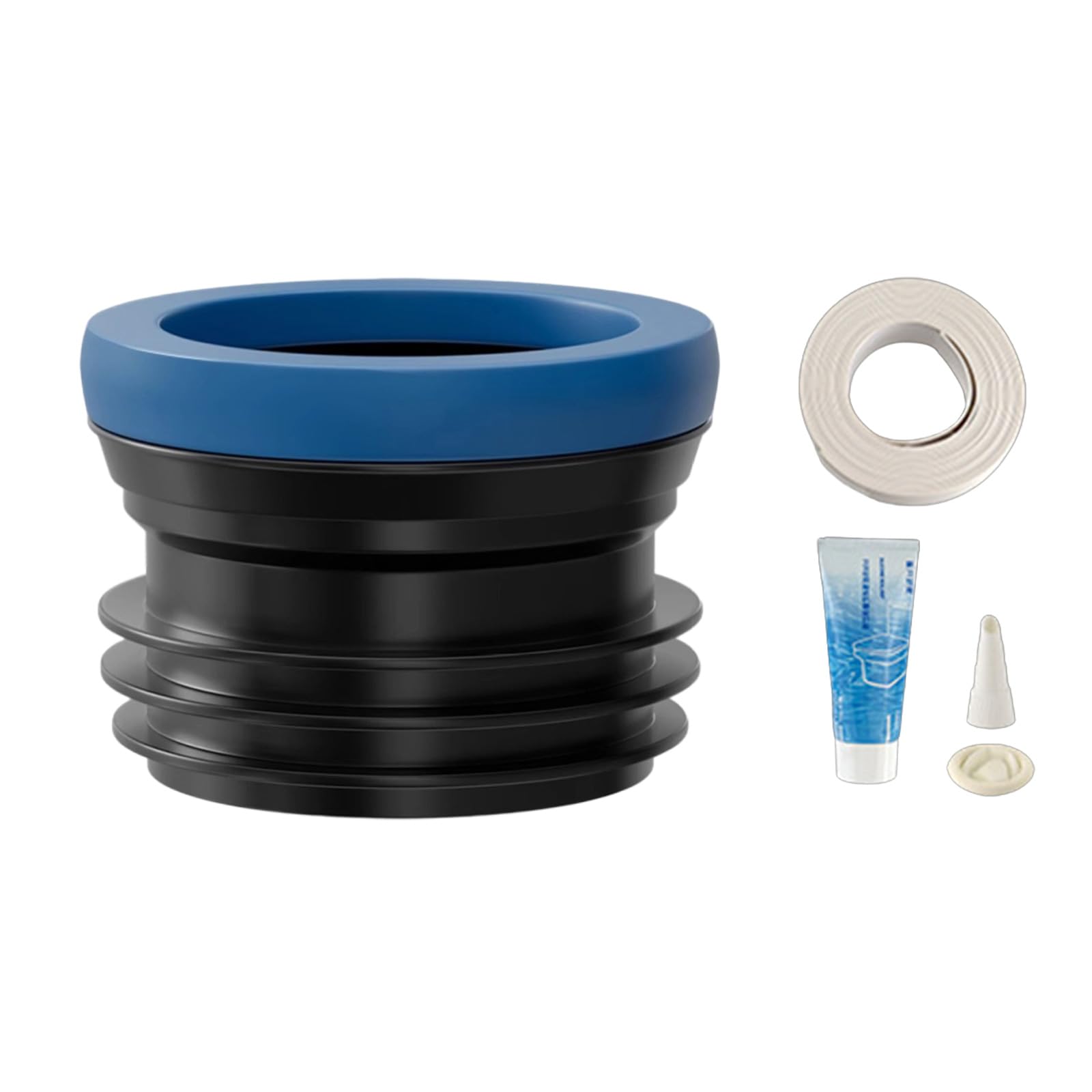 Jazuaiao A Quick-Fit Bs Toilet Flange Dapter Erosion, Seal For Hassle-Free Replacement Leak Proof Toilet Seal