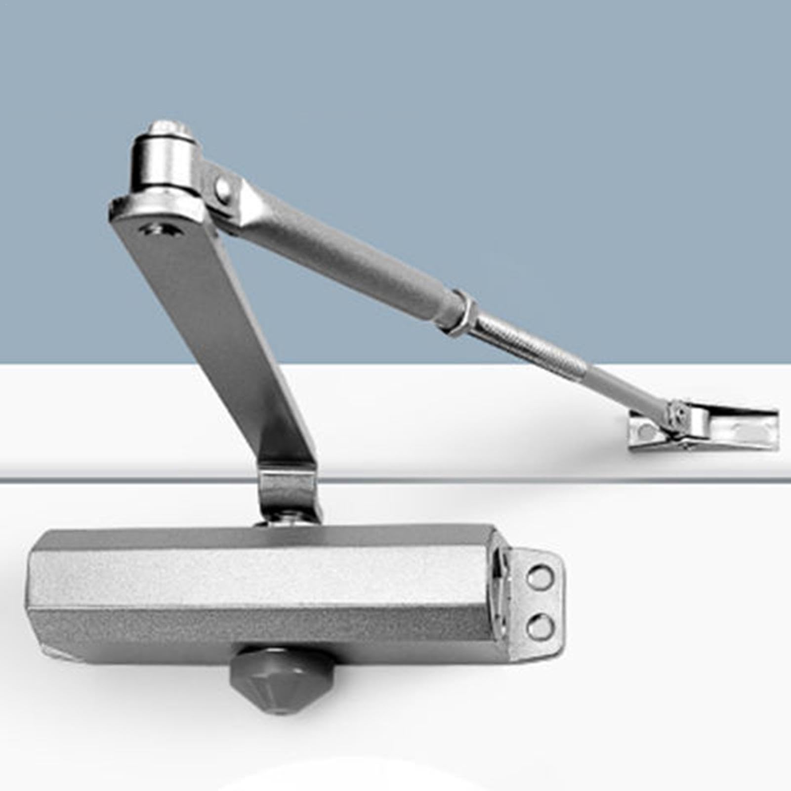 Cierrapuertas hidráulicos,Cierre de puerta automático ajustable | Cerradura de cierre hidráulico de puerta automática,Dispositivo de cierre de puerta de vaivén para el hogar, puerta automática