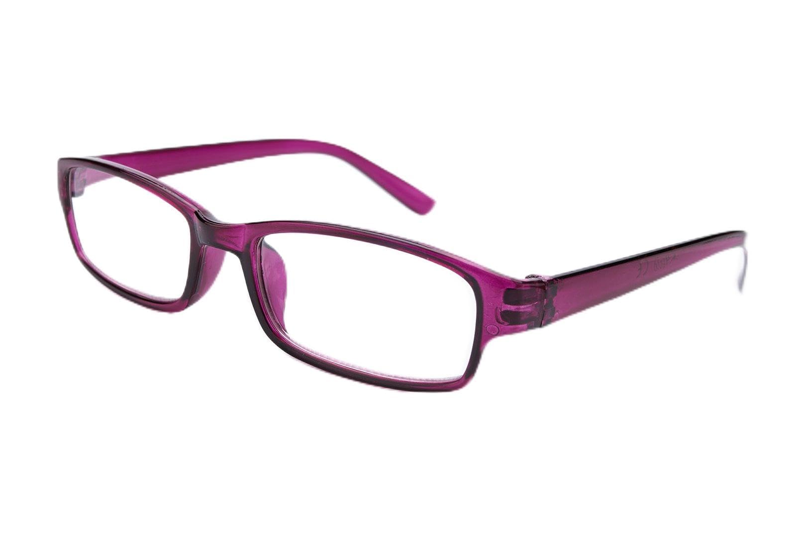 4sold(TM) Slim Reading Glasses Retro Black, Brown Dark Brown +1.5 or +2.00 or +2.5 or +3.0 or +3.5 or +4.00