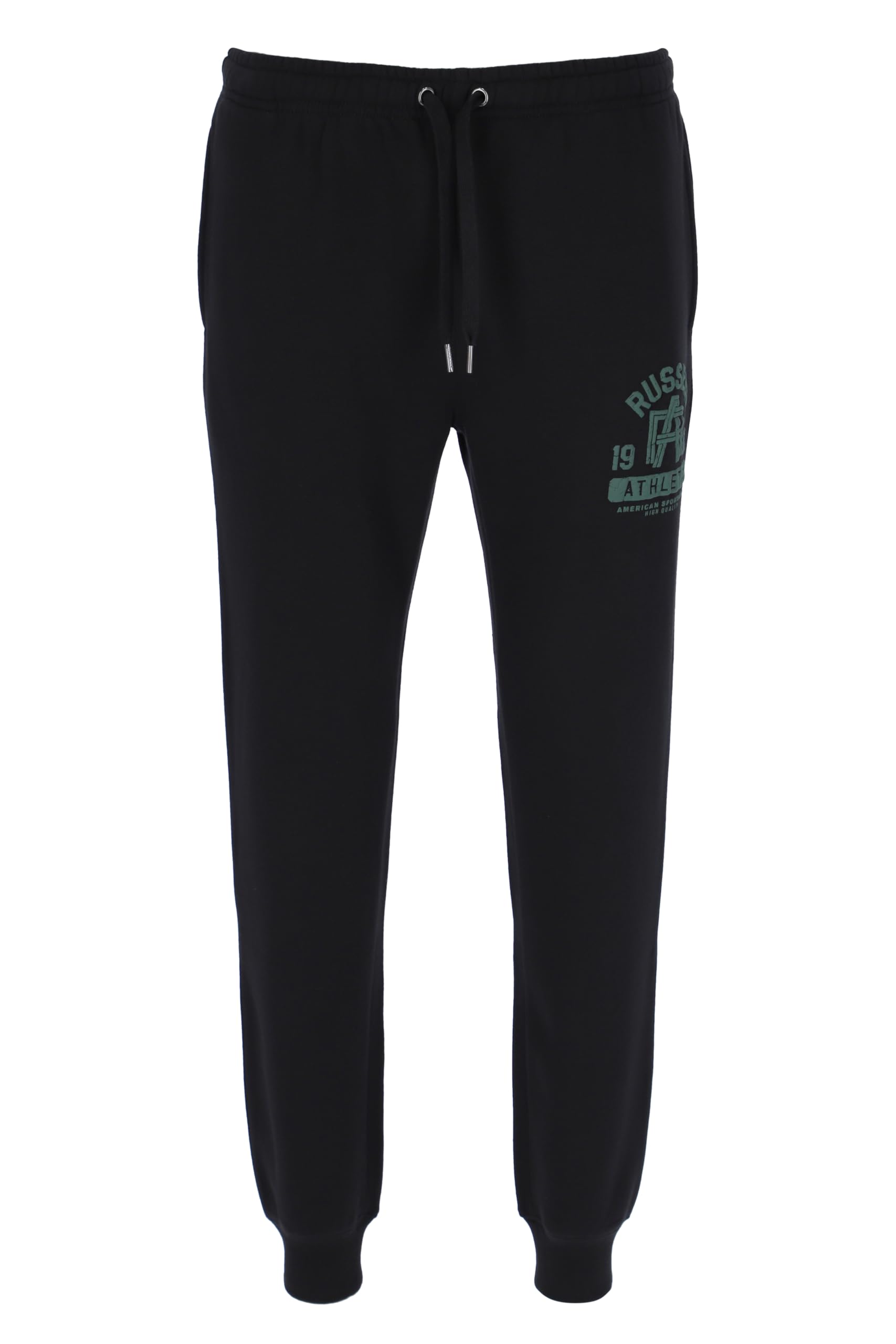 Russell Athletic A30162-IO-099 Interlink-Cuffed Leg Pant Pants Men's Collegiate Grey Marl Size L