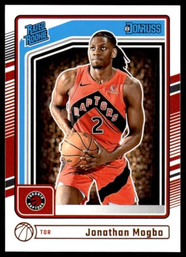 2024-25 DONRUSS #209 JONATHAN MOGBO RC TORONTO RAPTORS BASKETBALL OFFICIAL TRADING CARD OF NBA