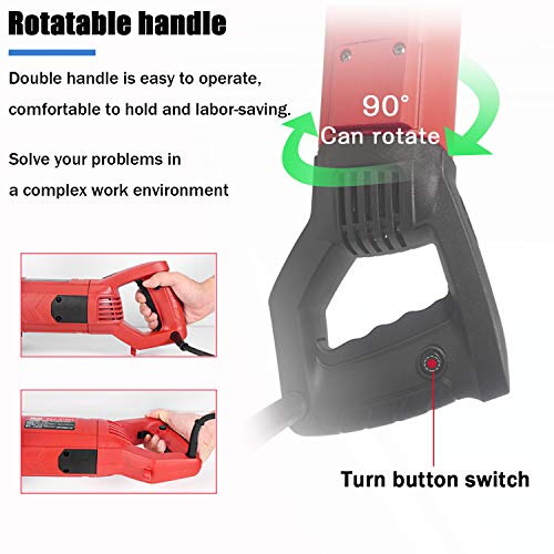 HYJ 5200W Wall Grove Cutting Machine Wall Chaser Machine One-time Forming Dustless Wall Line Wire Slotting Marble Concrete Cutting machine-AC 220V