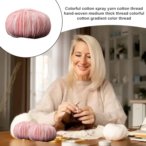 Fibra artesanal con material resistente y algodón degradado de textura cómoda 5