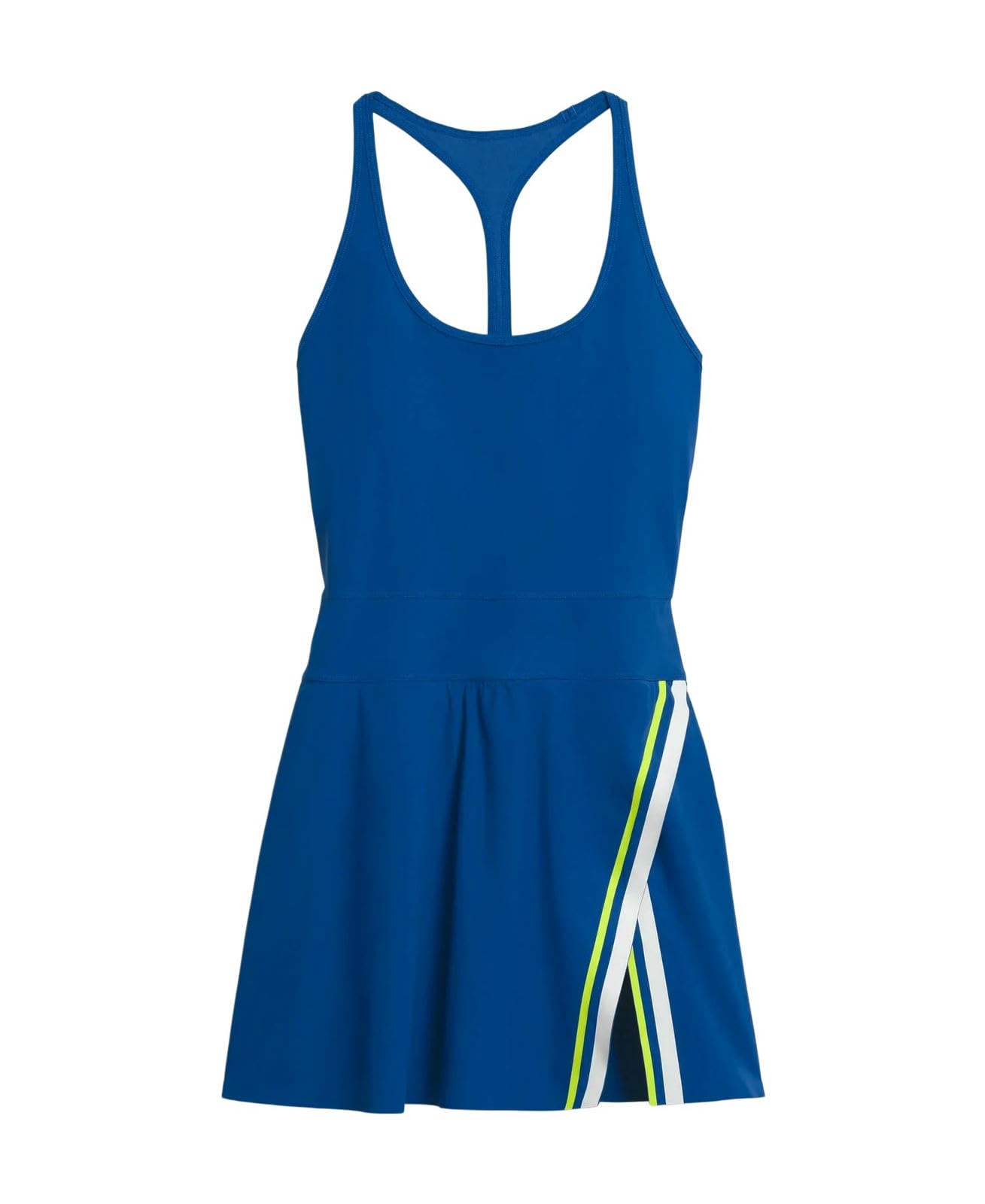 Vestido de Tenis para Mujer, sin Mangas, con Abertura en la Espalda, Ideal para Entrenar, con Sujetador Incorporado.