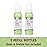 Boogie Micro-Mist Saline Inhaler Refill, Baby Nose Congestion Relief, Nasal Spray for Kids, Pediatrician Recommended, Unscented, 1.7 oz (Pack of 2)