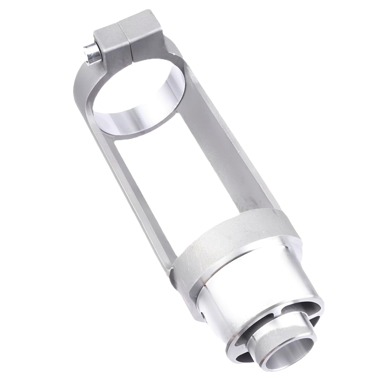 Cast Aluminum Square Hole Drill Bit Adapter – Fixed Bracket for Electric Hand Drills, Easy Installation, Durable Woodworking Tool
