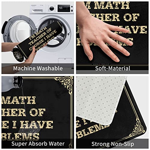 Paillasson décoration de bière extérieure cadeau idéal pour prof de maths - 5