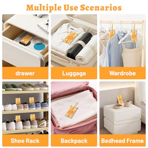 Image of STRN Scented Sachets for Drawer and Closet, Citrus Scent 14 Packs for Home