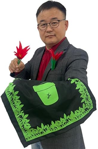 Miniatura 4 de JL Corp. Juguete de truco mágico de flores y bufandas, trucos de magia para niñas y niños principiantes