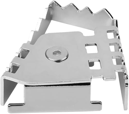 Miniatura 5 de Acouto extensión de la palanca del freno trasero, motocicleta freno trasero extensión pedales de acero inoxidable ancho pie trasero palanca pedal