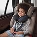 INFANZIA Kids Chin Supporting Travel Neck Pillow, Helps Support Head and Neck, Comfortably Designed for Head, Neck, and Chin Support - Ideal for Toddlers and Children,Black