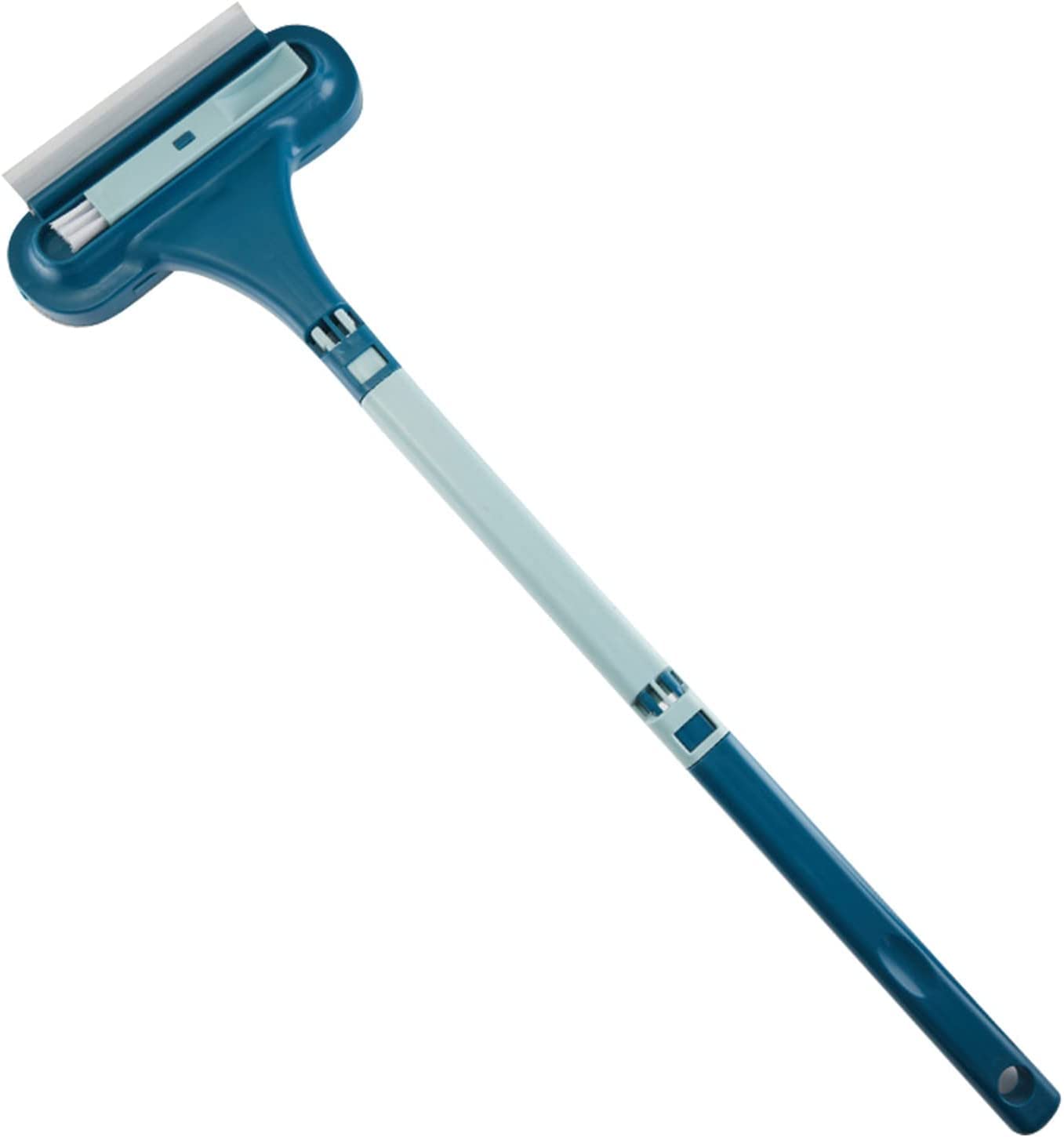 DOCAT Window Cleaning Brush 2 in 1 Glass Cleaner Wiper for Bathroom Cleaning Supplies Bathroom Cleaning Brush Wet and Dry Cleaning Tools for Bathroom Cleaning Accessories items (Cleaning Wiper with Brush), Multicolour (B0B8JSKCJT) Amazon Price History, Amazon Price Tracker