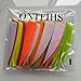 ONTFIHS 50PCS Archery Fletching RW 3