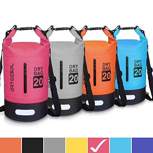 Blackace Dry Bag, 5L 10L 20L 30L WaterProof Dry Bag/Sack Waterproof Bag with Long Adjustable Strap for Kayaking Boat Tour Canoe/Fishing/Rafting/Swimming/Snowboarding