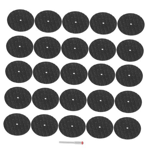 Toyvian 50個 ロータリー ツール アタッチメント ダイ 研削 ビット 軽量 切断 ディスク 耐摩耗性 ホイール 切断 ホイール 工芸品 木材 ホ