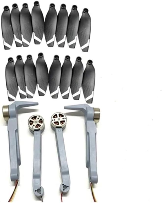 Fit for M2 S/Pro Drone Parts 4D-M2 Brushless RC Drone Quadcopter Brushless Motor Arm Propeller Blades(Set 2)