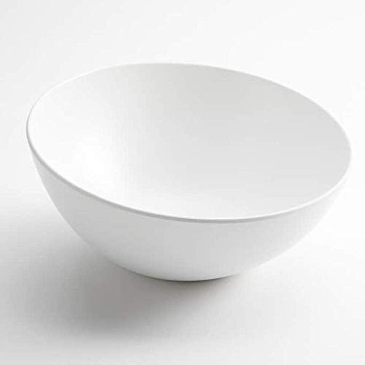 Melamine Angled Bowl by American Metalcraft – 110.0 ounces, Melamine, White, Model LFTBW11