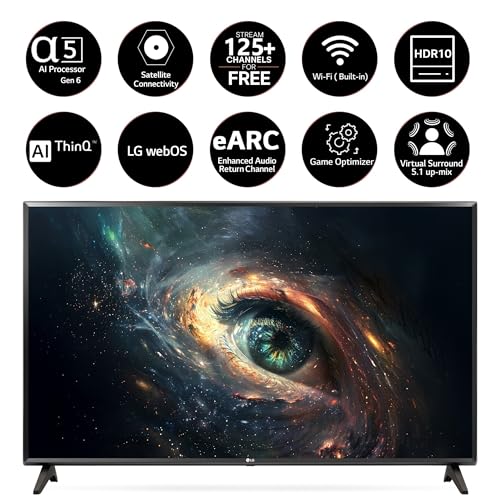 Image of LG 80 cms (32 inches) LR600 AI Series HD Ready Smart webOS LED TV 32LR600B6LC