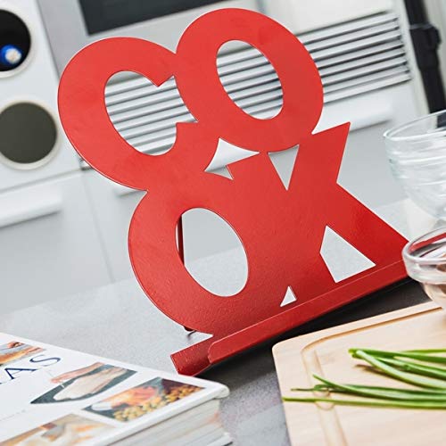 Supporto COOK ricettario e libro di cucina grigio