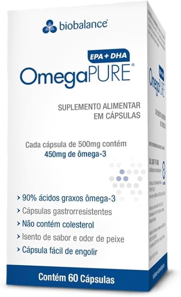 Omega Pure (60caps) - BioBalance Biobalance Nutraceuticals
