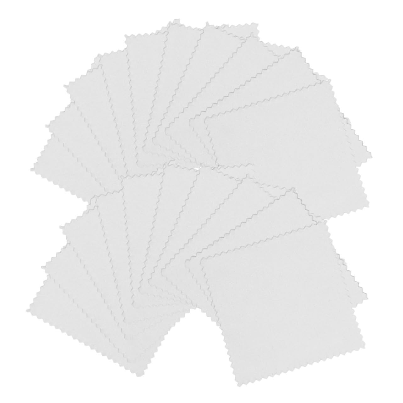 BESPORTBLE Panni per La Pulizia Panni per La Pulizia di Gioielli Panno in Microfibra per L'Argento Panno per La Lucidatura Dell'Oro Panno per La Lucidatura dei Gioielli Salviette