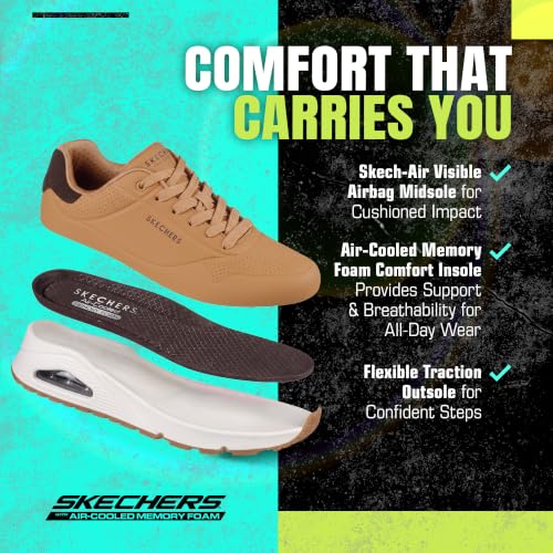 Image of Skechers Men's Uno Suited On Air Sneaker