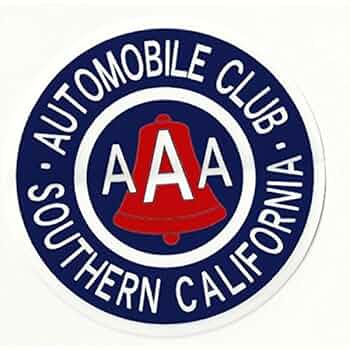 Amazon.co.jp: AAA オートモービルクラブロゴ風 ステッカー