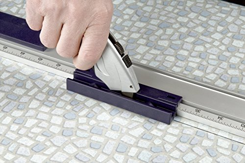 kwb LINE MASTER Messerführung – Führungsschiene für Cutter und Teppich-Messer