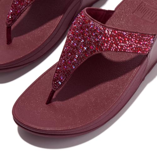 Image of Fitflop Women's Lulu Shimmerlux Toe-Post Sandals
