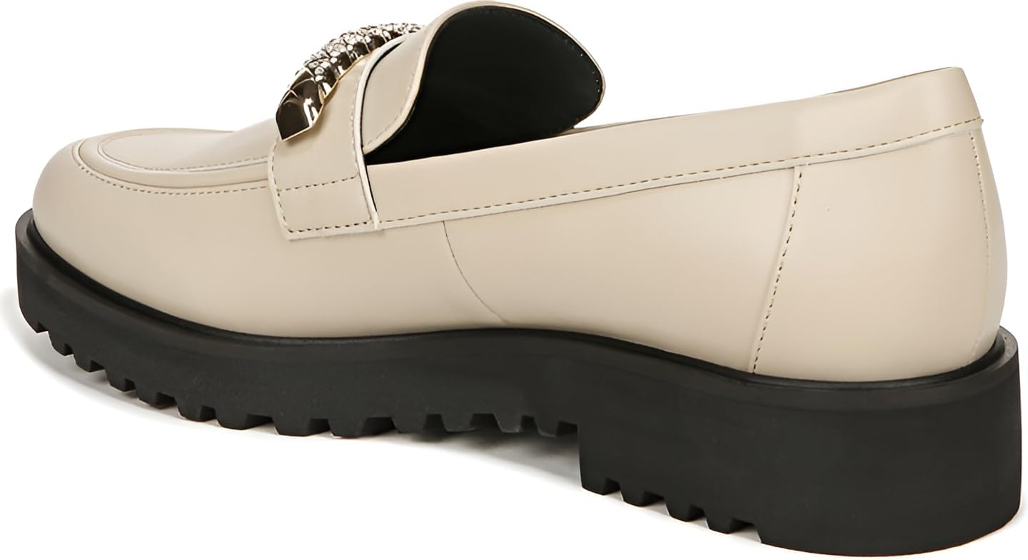 Franco Sarto Women's CAROLBLING Loafer Beige - Image 3