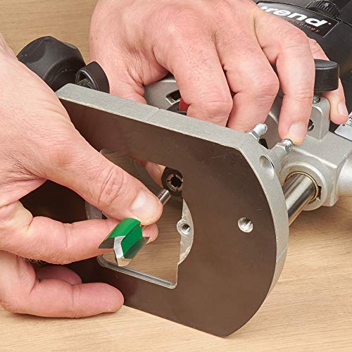 Trend CraftPro Straight Two Flute Router Cutter, 1/4 Inch Shank, 18.2mm Cut Diameter & 21mm Cut Length - Image 4