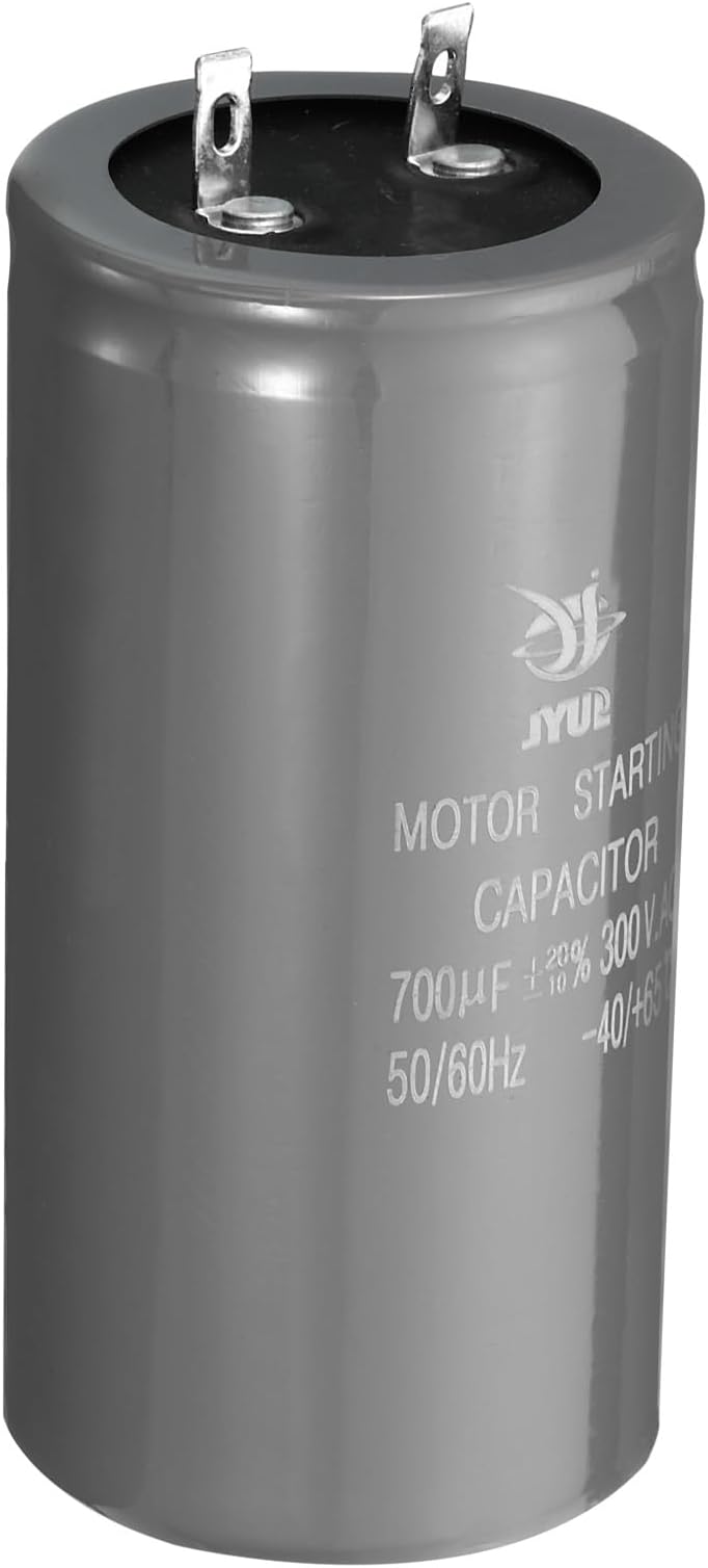 PATIKIL CD60 700uf 300V 50/60Hz Motor Start Capacitor for Air Conditioners, Electric Motors